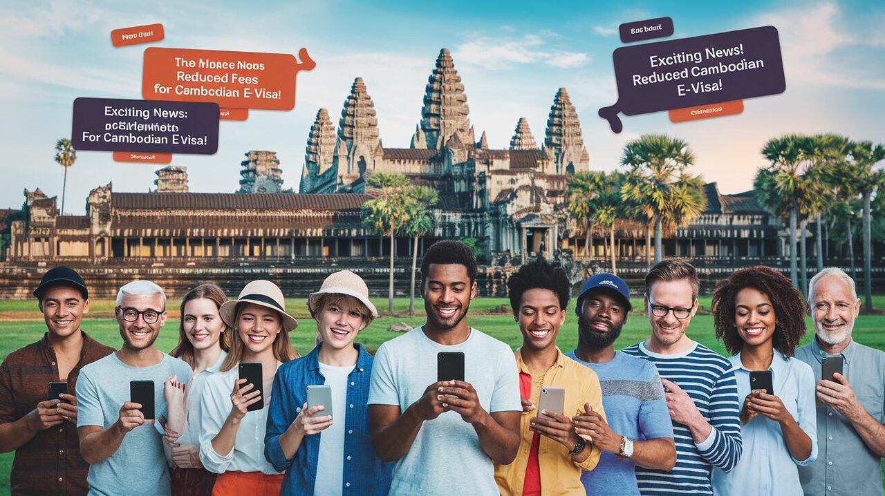 discover the exciting news about reduced fees for the cambodian e-visa! take advantage of this great opportunity to explore cambodia with lower costs, making your travel plans more accessible than ever. don't miss out on this limited-time offer!