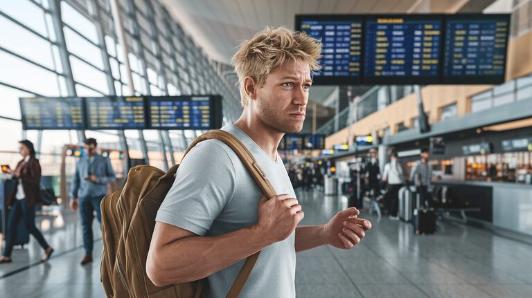 in this gripping tale, an australian traveler faces unexpected challenges as he becomes stranded at the airport due to ai complications. explore the unique blend of technology and human resilience in a race against time to overcome obstacles and find a way home.