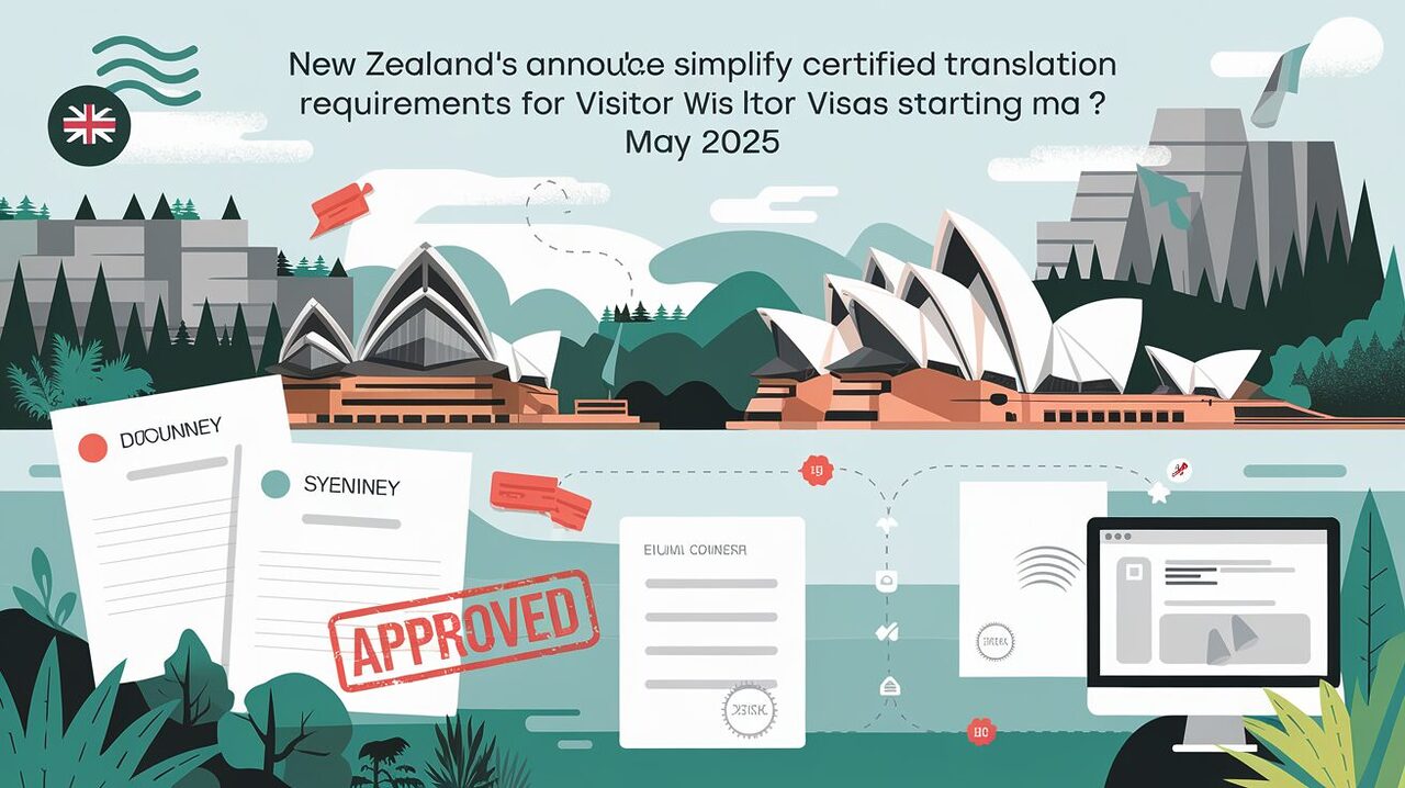 discover the upcoming changes in new zealand's certified translation requirements for visitor visas, effective may 2025. simplifying the process, this new policy aims to enhance accessibility for travelers. stay informed about the latest updates to facilitate your journey to new zealand.
