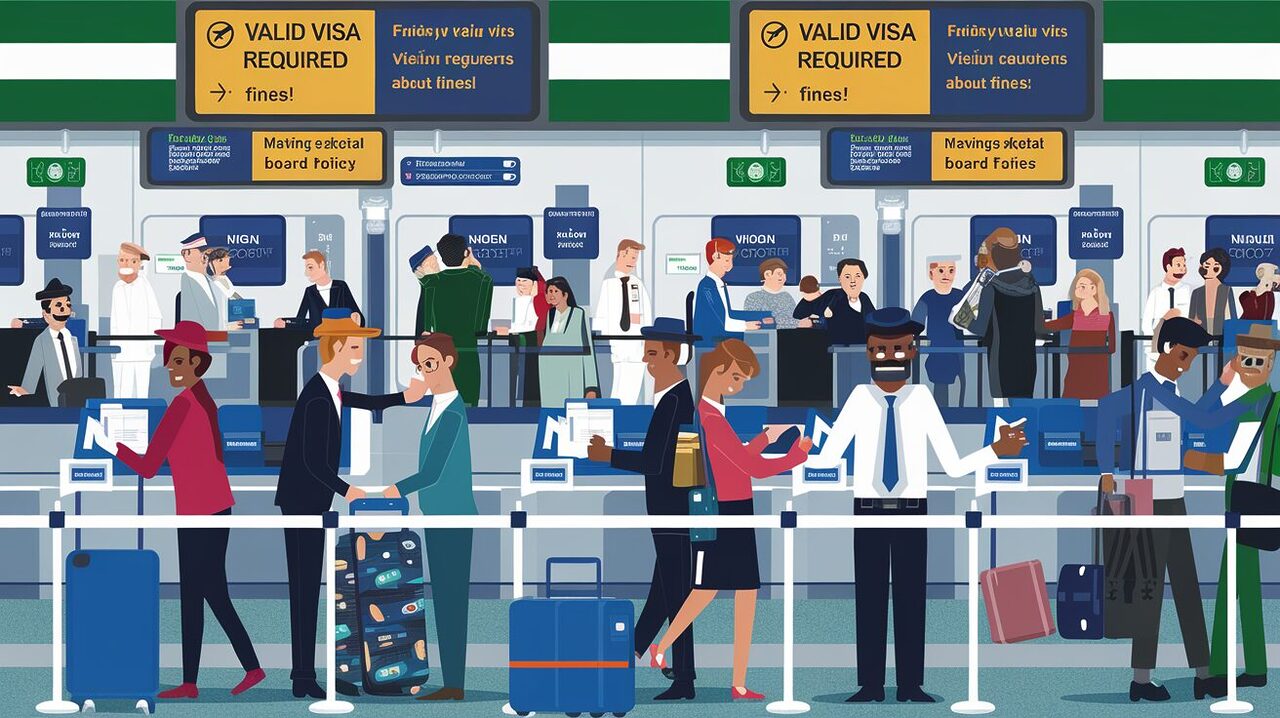 the nigerian government is set to introduce fines for airlines that transport passengers without valid visas. this new regulation aims to strengthen border control and ensure compliance with immigration laws, affecting all airline operators servicing international routes to nigeria.
