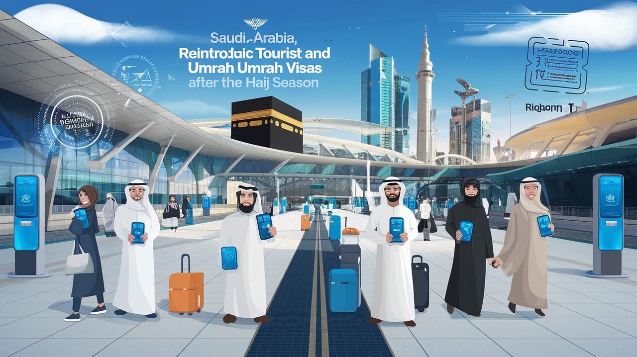 saudi arabia reintroduces electronic tourist and umrah visas after the hajj season, making it easier for travelers to explore the kingdom and experience its rich cultural heritage. discover the new streamlined visa process that enhances your journey to the heart of the middle east.