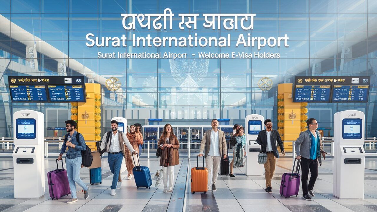 discover surat international airport, india's latest gateway for e-visa travelers. experience seamless travel with modern facilities and enhanced connectivity, making your journey easier and more accessible than ever.