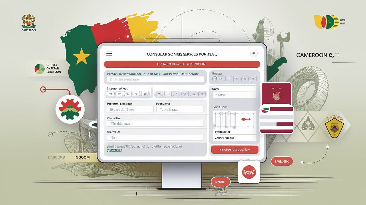 découvrez le nouveau formulaire de demande de visa électronique pour le cameroun, désormais accessible via notre portail de services consulaires. demandez votre visa électronique facilement et efficacement dès aujourd'hui !