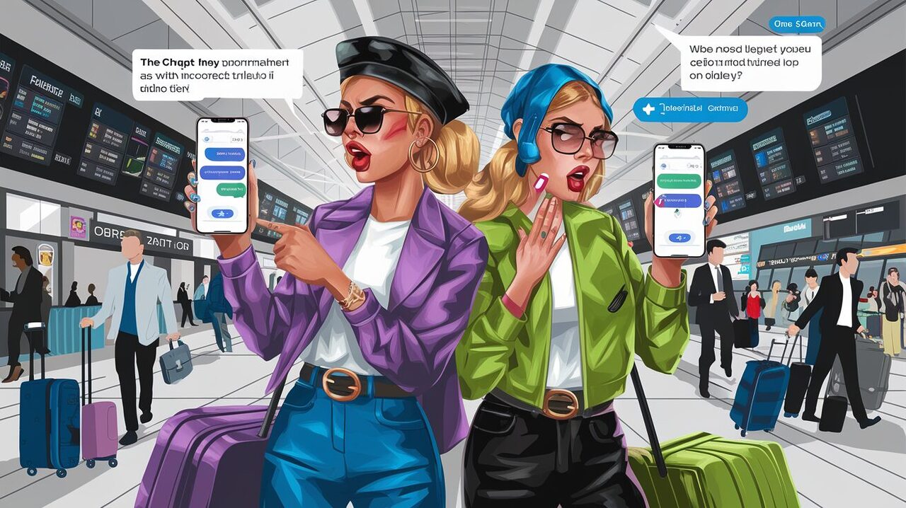 an influencer duo misses their flight after relying on chatgpt for travel requirements, leading to a social media outcry over misinformation and the risks of ai-generated travel advice.
